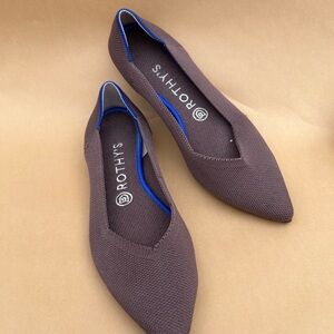 Rothy's Women's The Point Flats grayish purple